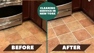 Satisfying Tile Cleaning Video | Best Tile and Grout Cleaning in Long Island. New York