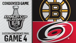 05/16/19 ECF, Gm4: Bruins @ Hurricanes