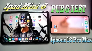 iPhone 13 Pro Max Vs iPad Mini 6 PUBG Test  | PUBG Mobile | Rock YT Gaming