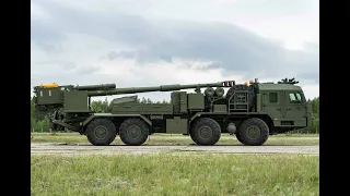 Новейшая Российская Гаубица 152 мм.