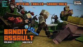 Bandit Assault V1 - More Bandits in minecraft! (Official Mobpack showcase)