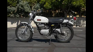 1968 Yamaha DT1 250 Start Up