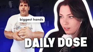 Er hat die größten HÄNDE der WELT! 😮 | Reved REAGIERT auf DAILY DOSE