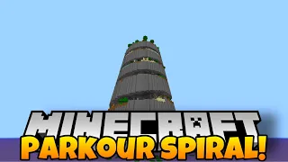 Minecraft PARKOUR SPIRAL!!! (ONE HOUR SPECIAL!) w/ Lewis & Codz