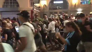 Marseille  fans jubilate wildly as PSG lose UCL final