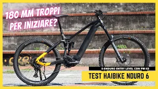 TEST HAIBIKE NDURO 6: LA EBIKE ENDURO PER CHI VUOLE INIZIARE CON UNA MONSTER BIKE