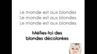 Alizée - Blonde (Karaoke)