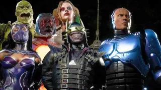 Robocop Meets and Arrests Darkseid, Deadpool, Joker, Harley, Catwoman - Mortal Kombat 11 Aftermath