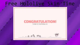 CounterSide Free Hololive Skin time