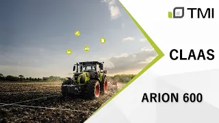 Трактор потужністю від 140 до 165 кінських сил. CLAAS ARION 600