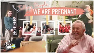 TELLING FRIENDS/FAMILY WE ARE PREGNANT!