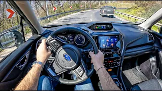 NEW Subaru Forester 2022 [2.0I-L E-BOXER 150HP] | POV Test Drive #1168 Joe Black