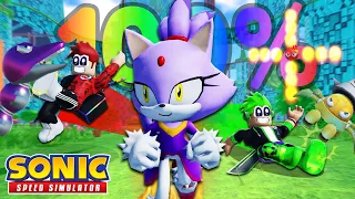 100% Completing The BLAZE THE CAT & HILL TOP Update!!