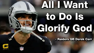 Raiders QB Derek Carr - a Christian?