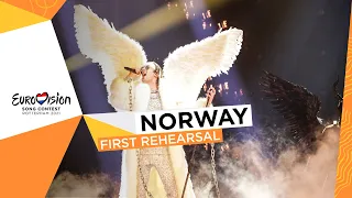 TIX - Fallen Angel - First Rehearsal - Norway 🇳🇴 - Eurovision 2021