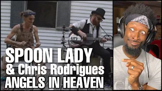 She Is Playing With a Spoon!? Chris Rodrigues & The Spoon Lady - Angels In Heaven | Reaction