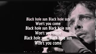 Chris Cornell - Black Hole Sun - Acoustic - Scroll Lyrics "22"