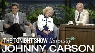 The Wonderful Betty White Sits Down With Jay Leno and Johnny | Carson Tonight Show