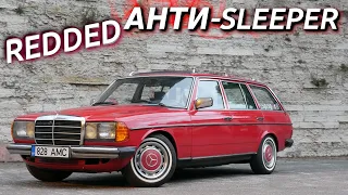 Спасённый Mercedes-Benz W123 T-Modell. 7-ми местный универсал притягивающий взгляды. Вечное качество