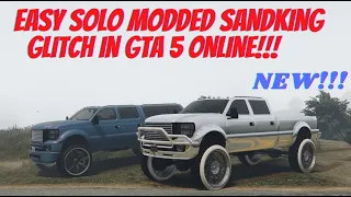 EASY HOW TO SPAWN IN A MODDED SANDKING IN GTA 5 ONLINE!!!!