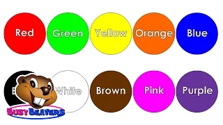 “The Color Song” (Level 1 English Lesson 15) CLIP - English Study, Learning Colors, Baby Education