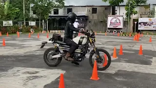 Skills on Triumph Scrambler 1200