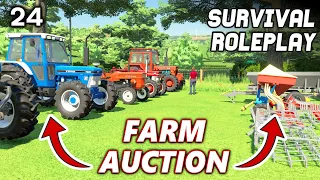 FARM AUCTION! WHAT DID I BUY? - Survival Roleplay - Episode 24