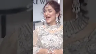 bridal dress design |Gorgeous💕💖Yumna zaidi bridal couture performance 🥰😍#ytshorts #youtubeshorts