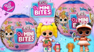 LOL SURPRISE MINI BITES CEREAL DOLL UNBOXING AND REVIEW | 100TH VIDEO GIVEAWAY |