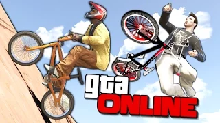 АДСКИЙ ПОДЪЕМ НА ВЕЛИКАХ В GTA 5 ONLINE