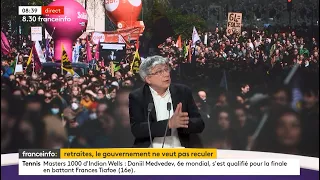 Eric Coquerel invité de France info : "Il y a un séisme démocratique"