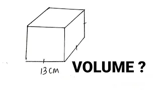 Volume Kubus Yang Panjang Rusuknya 13 cm