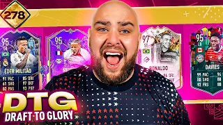 R9 RONALDO AND 95 LEVEL UP DAVIES! DRAFT TO GLORY! FIFA 23