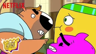 Cupcake and Dino | Big, Scary Dad 🍋20 MINUTES | Funny Cartoons | Netflix