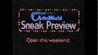 AstroWorld 1982 Commercial