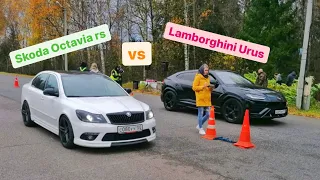 Lamborghini Urus vs Skoda Octavia rs