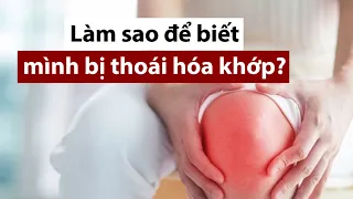 Dấu hiệu cho thấy mình đã bị thoái hóa khớp - PLO