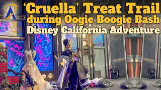 'Cruella' Treat Trail at Disney California Adventure's Oogie Boogie Bash