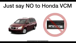 Disable that pesky Honda VCM on your odyssey