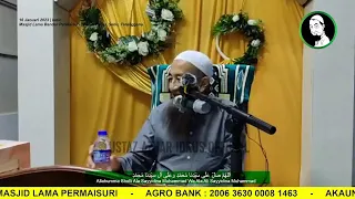 🔴 Siaran Langsung : 16/01/2023 Kuliyyah Maghrib Jemputan Khas & Soal Jawab Agama - Ustaz Azhar Idrus
