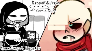 Undertale AU Comic dub! - Reaper & Geno - credits to the artists! - Sans AUs - Sans AU comic dub