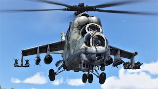 This Was a Long Run! Mi-24D HIND Attack Helicopter (War Thunder)