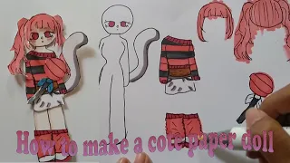 How to make a cute paper doll / 30 B