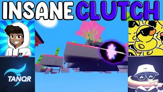 The Most INSANE Pearl Clutches!? (Roblox Bedwars)