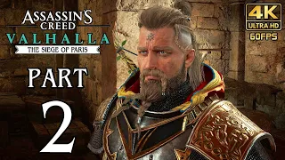 Assassin’s Creed Valhalla: The Siege of Paris Walkthrough PART 2 (PC) @ 4K 60ᶠᵖˢ ✔