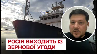 🌾 Россия выходит из зерновой сделки! Как Украина будет экспортировать зерно? | Денис Марчук