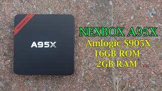 Nexbox A95X  2GB RAM / 16GB ROM / Android 6 BOX