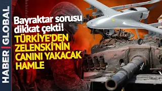 Türkiye'den Zelenski'nin Canını Yakacak Açıklama! Bayraktar Sorusu Dikkat Çekti