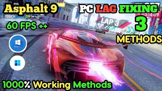 Asphalt 9 PC LAG fix. 100% working methods. Asphalt 9 lag fix on windows.