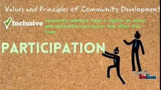 Community Development and its Values & Principles